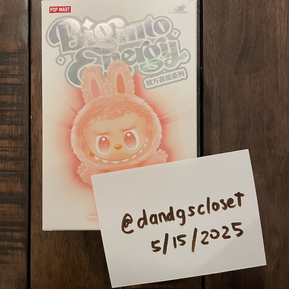 Labubu - The Monsters Big Into Energy - Unopened